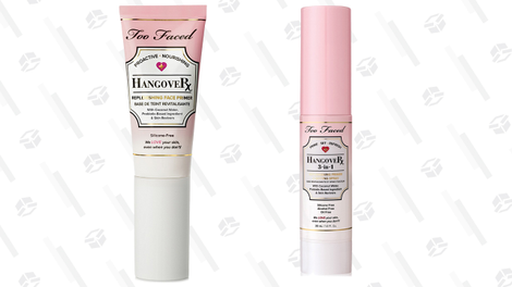 Travel-Sized Hangover Primer and Setting Spray | Too Faced | Free With a $35 Purchase | Promo Code HANGOVER